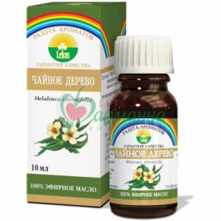 ЛЕКУС РАДУГА АРОМАТОВ МАСЛО ЭФИРНОЕ 10МЛ ЧАЙНОЕ ДЕРЕВО  [LECUS RADUGA AROMATOV]