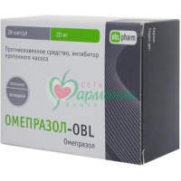 ОМЕПРАЗОЛ-OBL КАПС. 20МГ №28