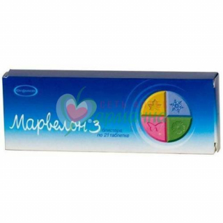 МАРВЕЛОН ТАБ. 150 МКГ+30 МКГ №63